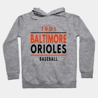 Baltimore Orioles Baseball 1901 Classic Hoodie